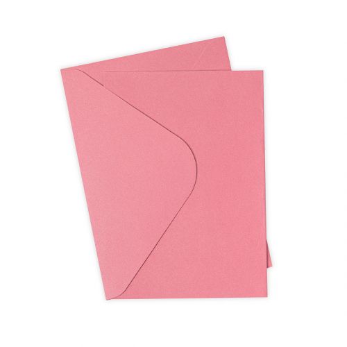 Sizzix - A6 Card & Envelope Pack Rose (10pcs)