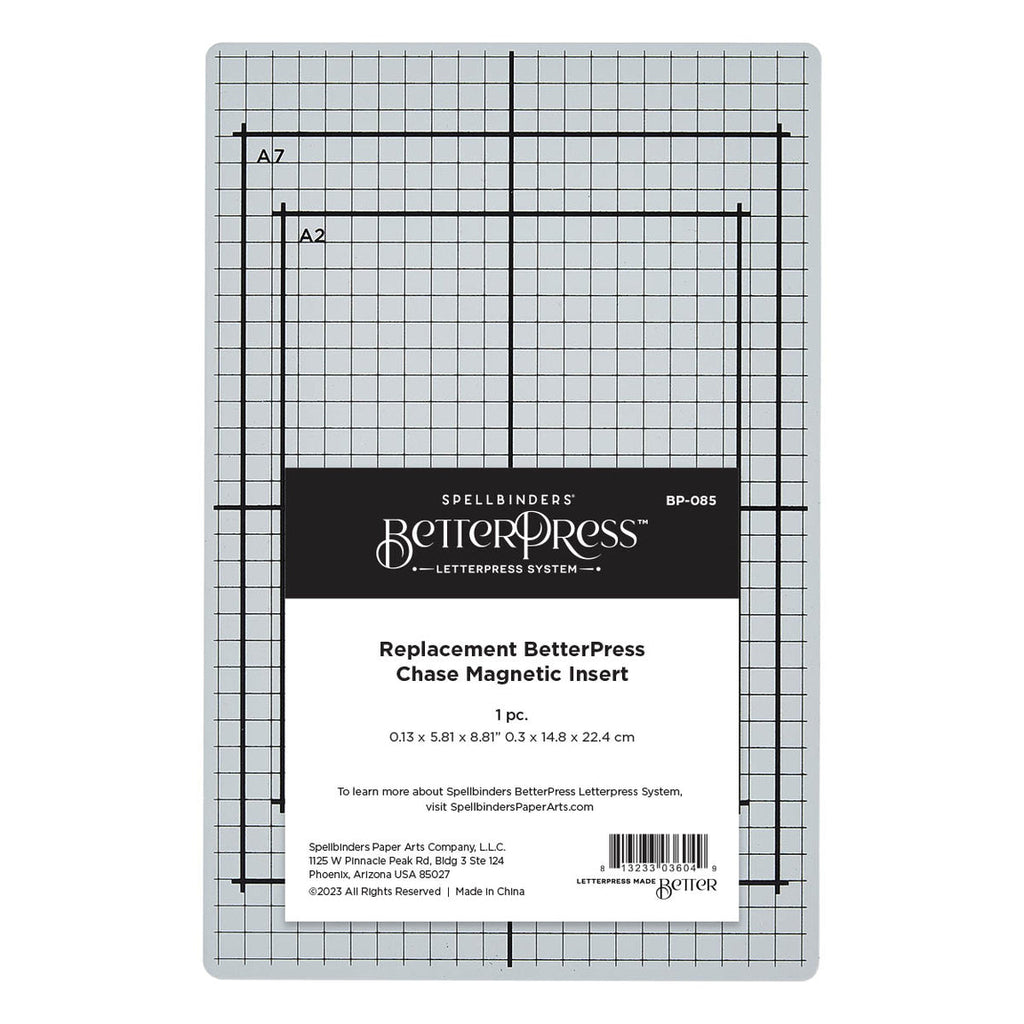 Spellbinders - BetterPress Replacement Chase Magnetic Insert