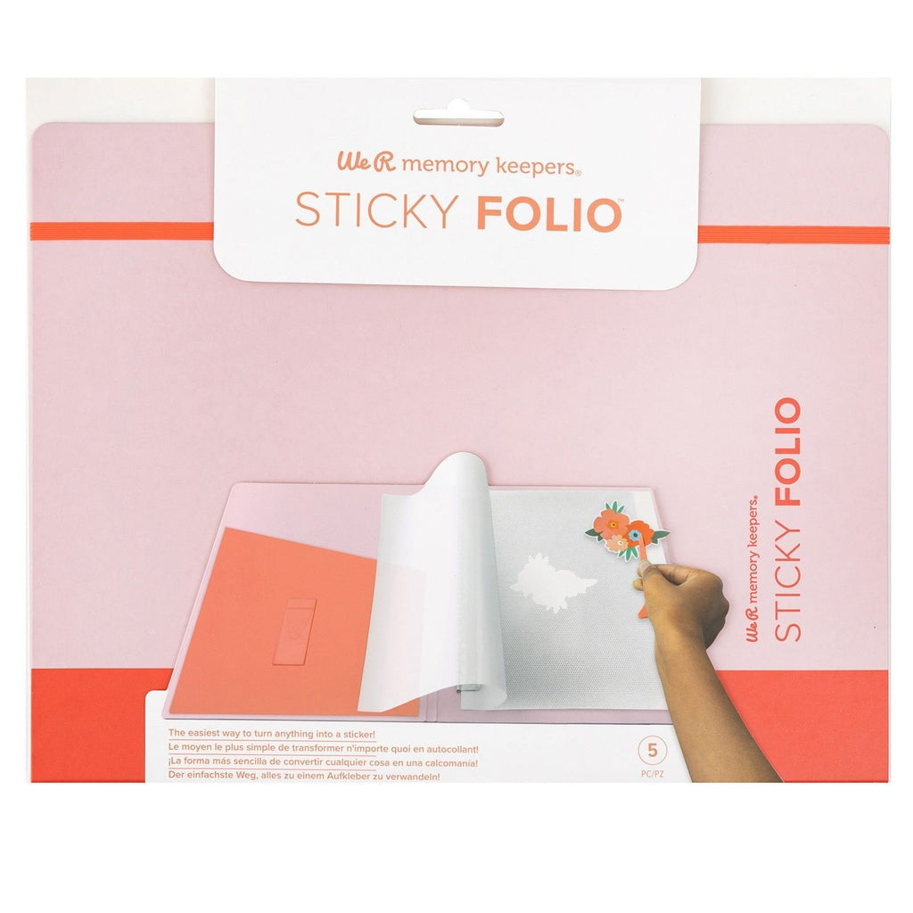 We R makers - Sticky Folio Red (5pcs)