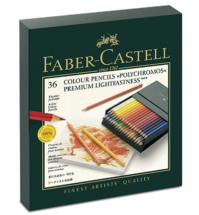 Faber Castell - Polychromos Colour Pencil Studio Box (36pcs)