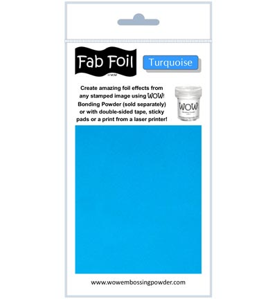 WOW! - Fabulous Foil Turquoise