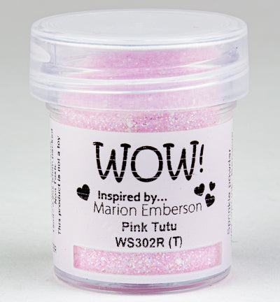 WOW! - Embossing Powder Pink Tutu *Marion Emberson*