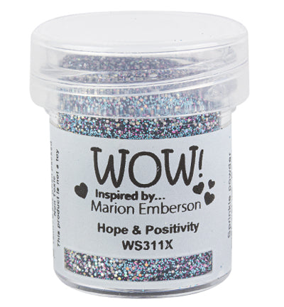 WOW! - Embossing Powder Hope & Positivity *Marion Emberson*