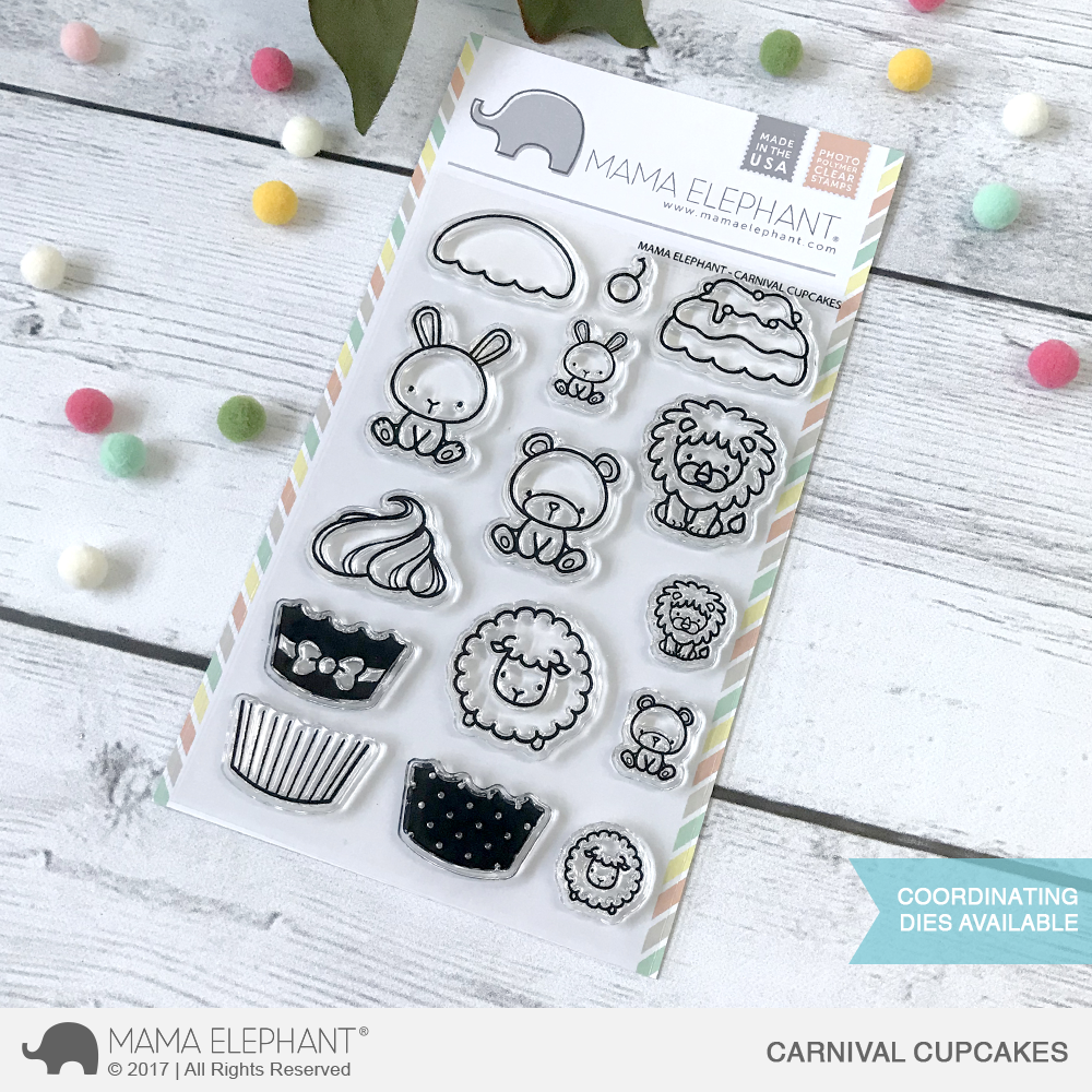 Mama Elephant - Carnival Cupcakes