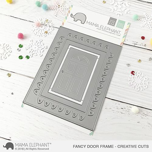 Mama Elephant - Fancy Door Frame - Creative Cuts