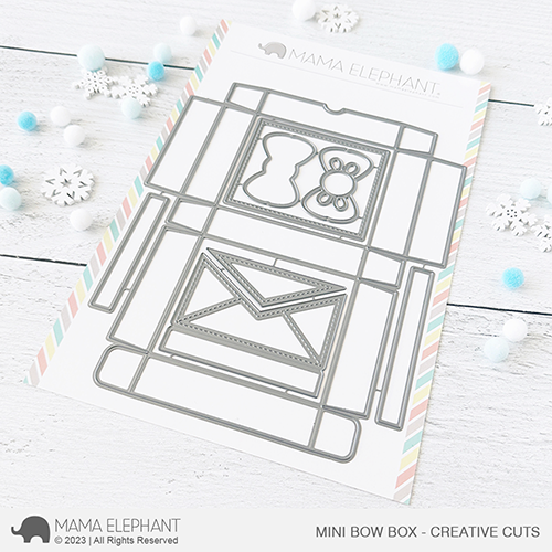 Mama Elephant - Mini Bow Box - Creative Cuts