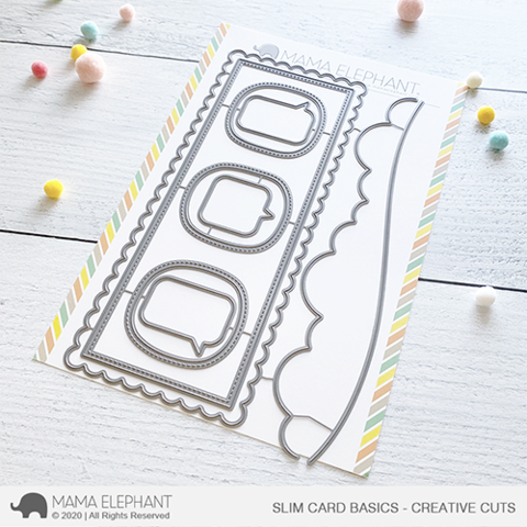 Mama Elephant - Slim Card Basics - Creative Cuts