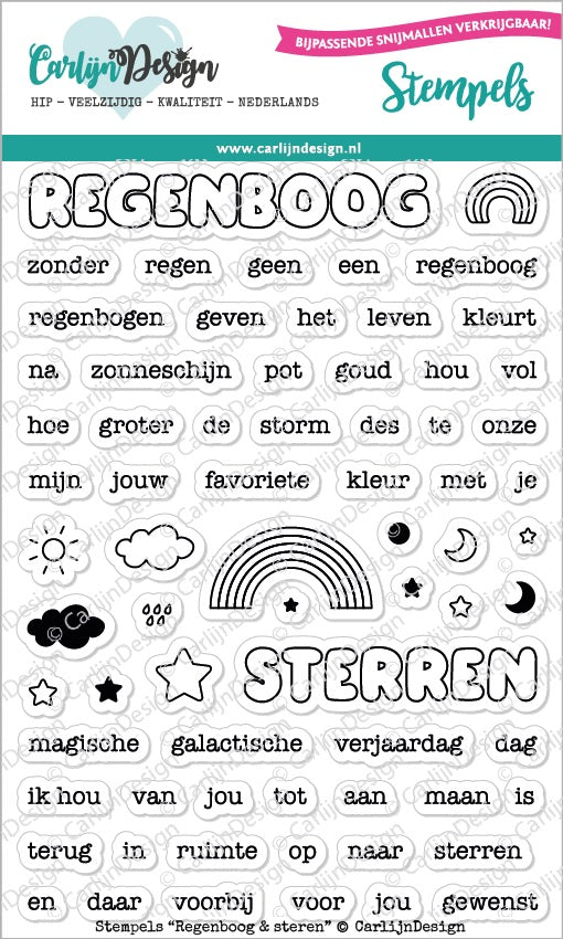 SET DEAL: CarlijnDesign - Regenboog & Sterren (NL)