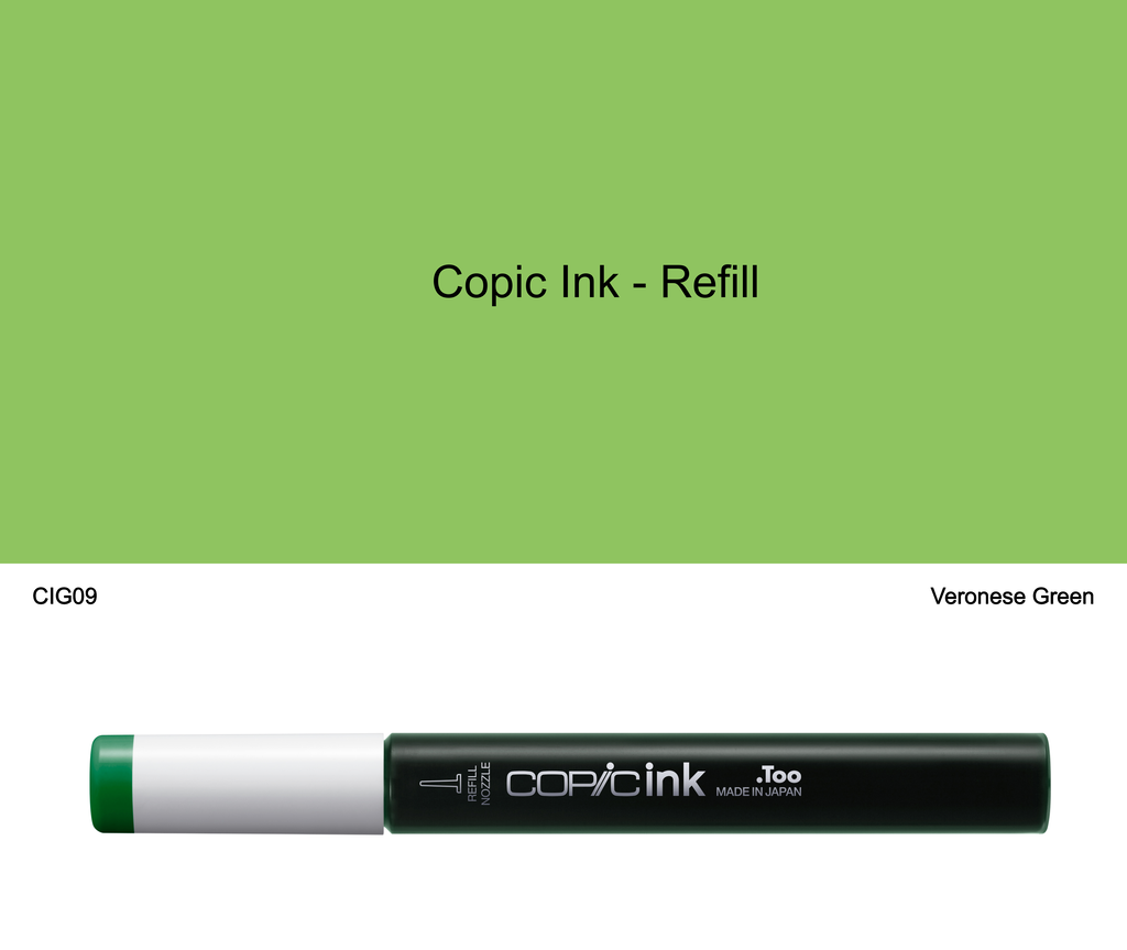 Copic Ink - G09 (Veronese Green)