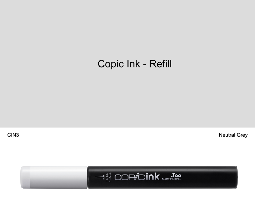 Copic Ink - N3 (Neutral Grey)