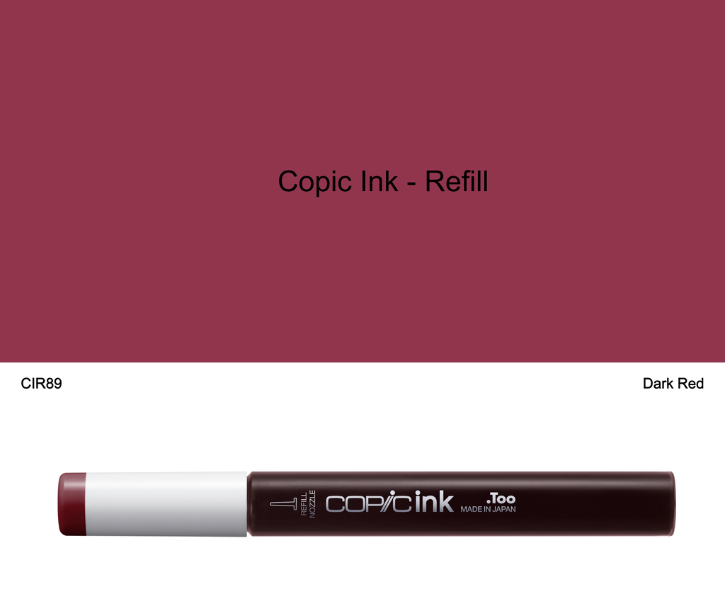 Copic Ink - R89 (Dark Red)
