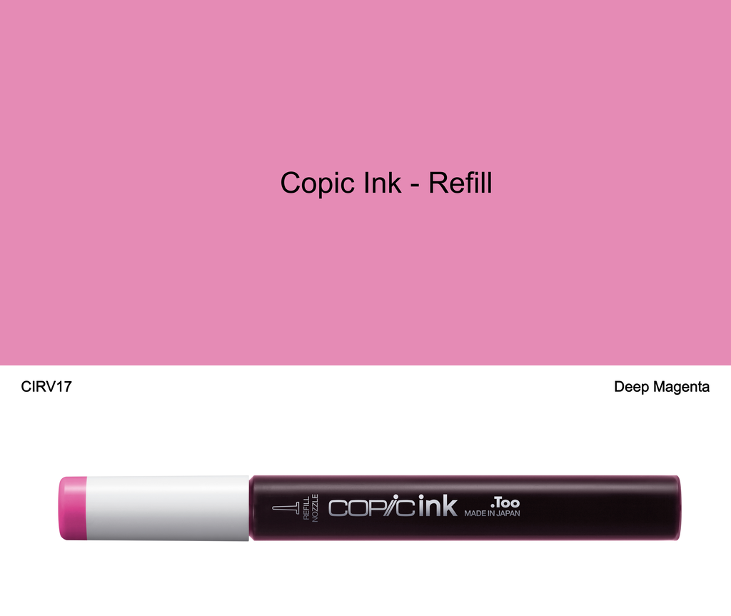 Copic Ink - RV17 (Deep Magenta)