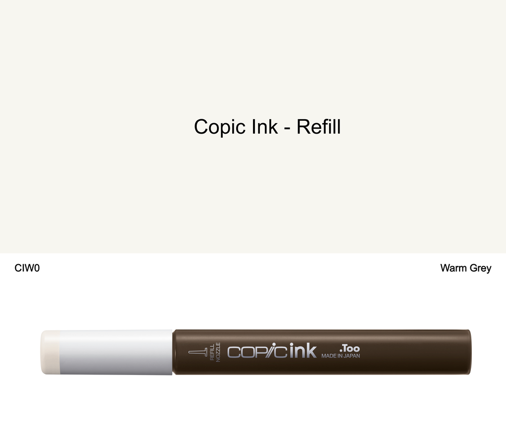 Copic Ink - W0 (Warm Grey)