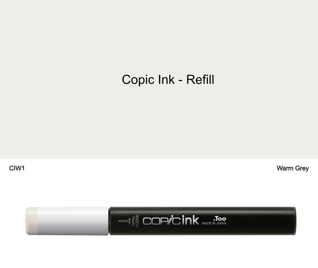 Copic Ink - W1 (Warm Grey)