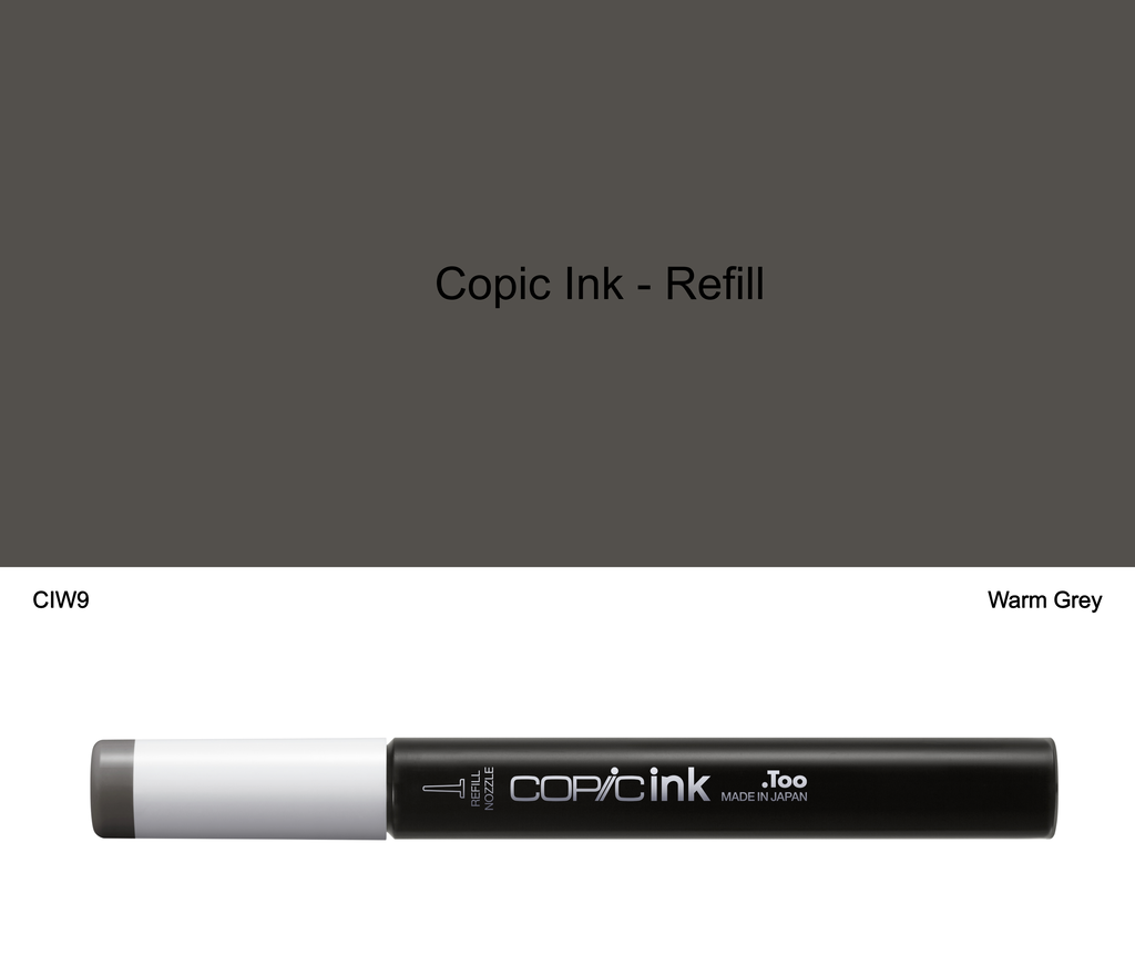 Copic Ink - W9 (Warm Grey)