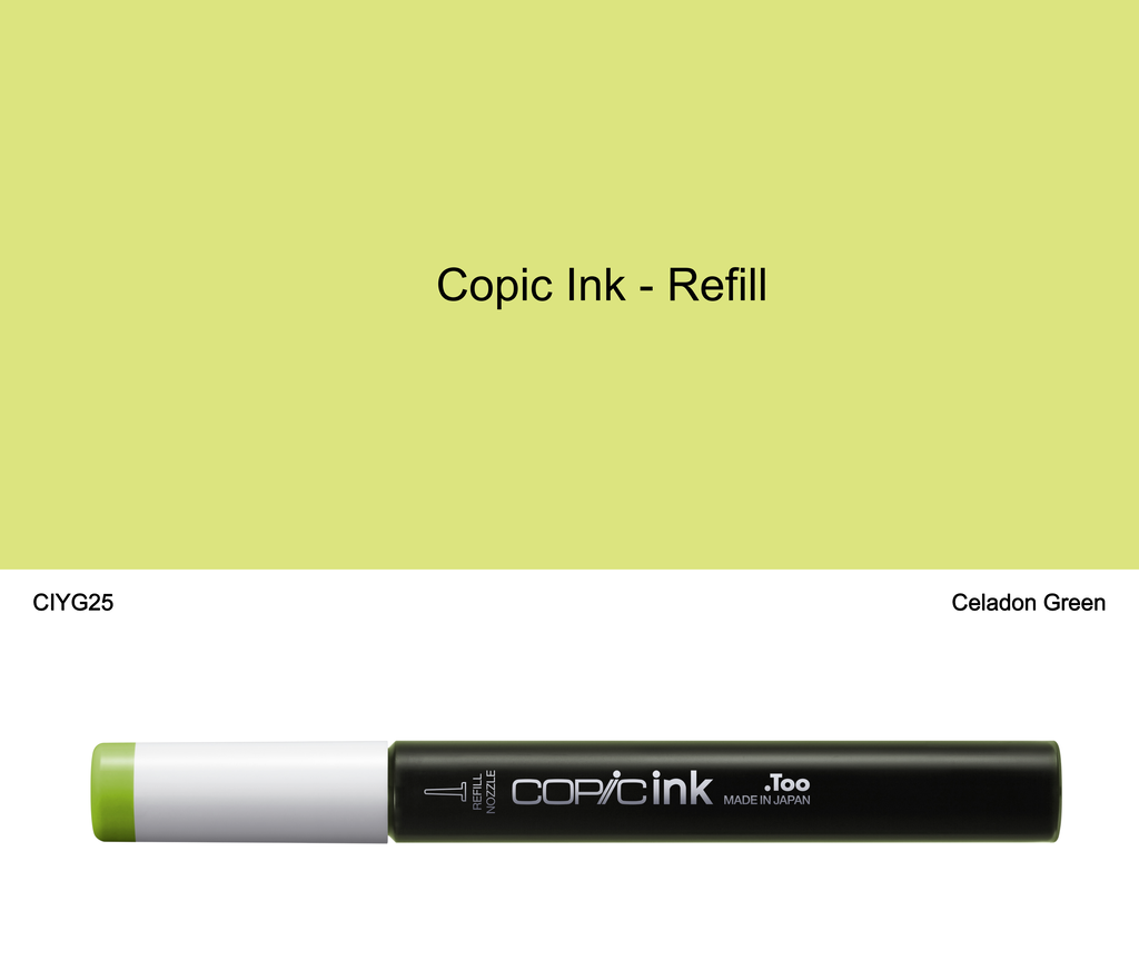 Copic Ink - YG25 (Celadon Green)