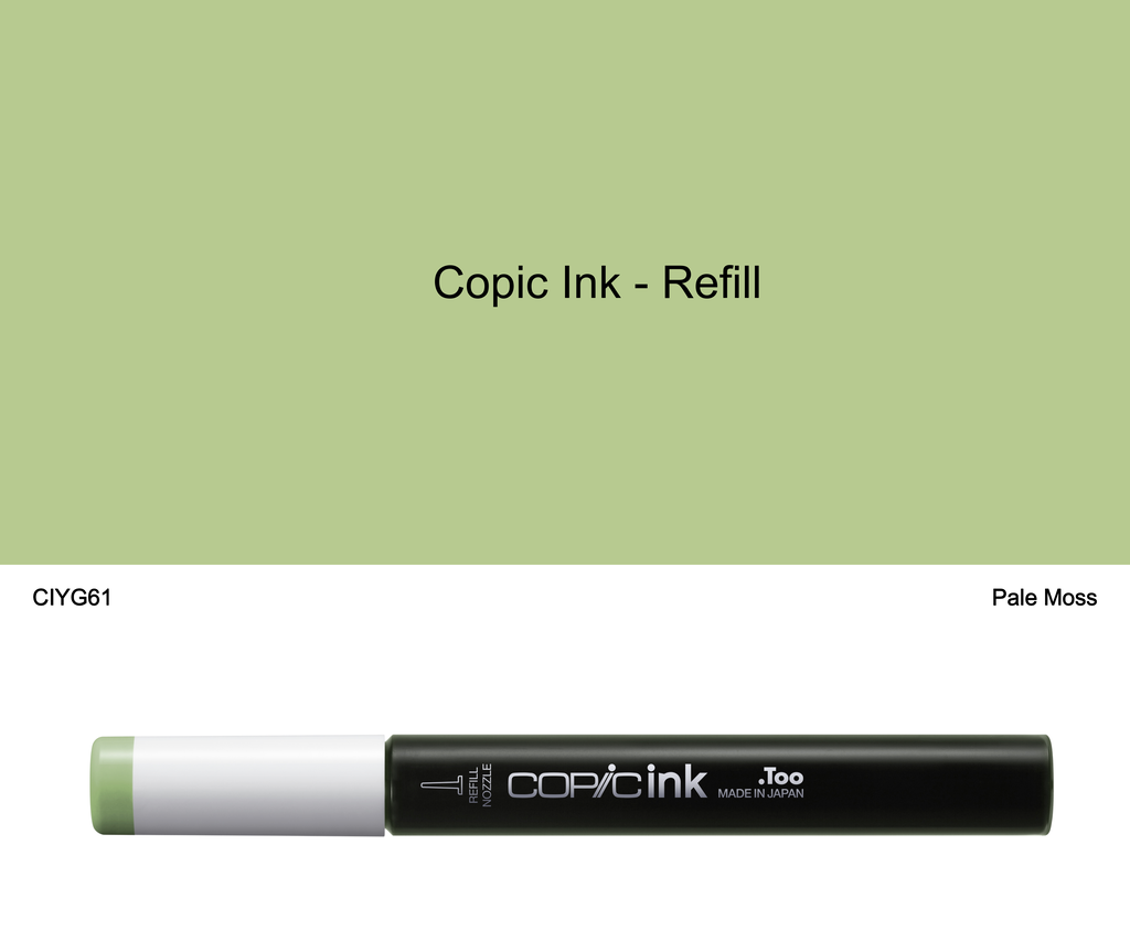 Copic Ink - YG61 (Pale Moss)