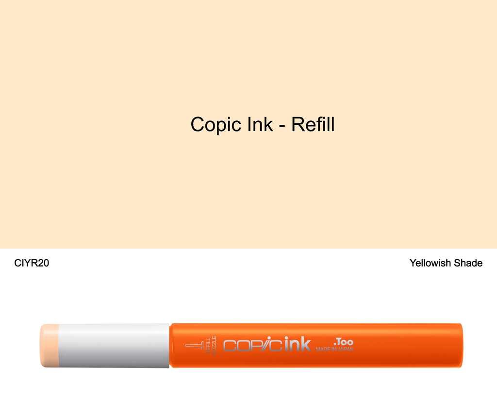 Copic Ink - YR20 (Yellowish Shade)