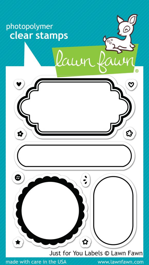 Lawn Fawn - Just For You Labels