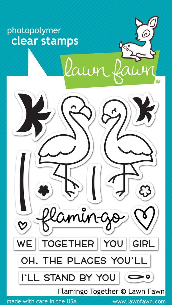 Lawn Fawn - Flamingo Together