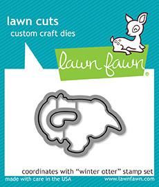 Lawn Fawn - Winter Otter - Lawn Cuts