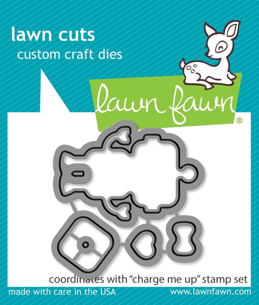 Lawn Fawn - Charge Me Up - Lawn Cuts