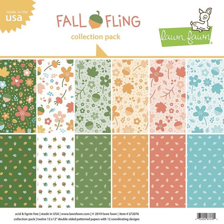 Lawn Fawn - Fall Fling Collection Pack 12x12"