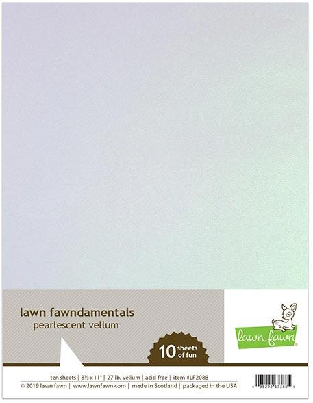 Lawn Fawn - Pearlescent Vellum