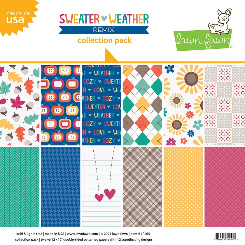 Lawn Fawn - Sweater Weather Remix Collection Pack 12x12"