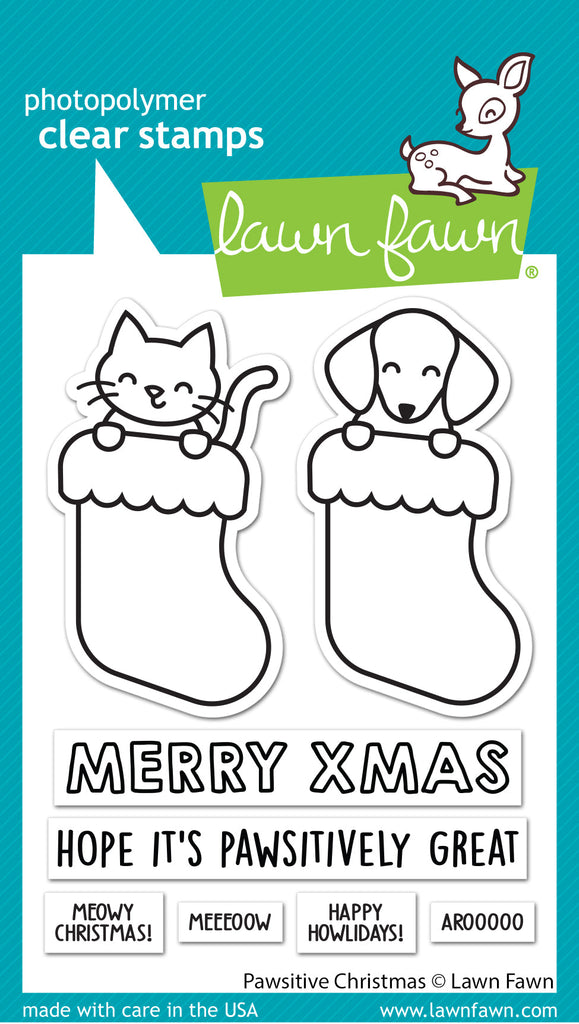Lawn Fawn - Pawsitive Christmas