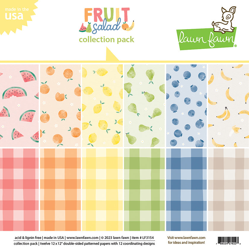 Lawn Fawn - Fruit Salad Collection Pack 12x12"