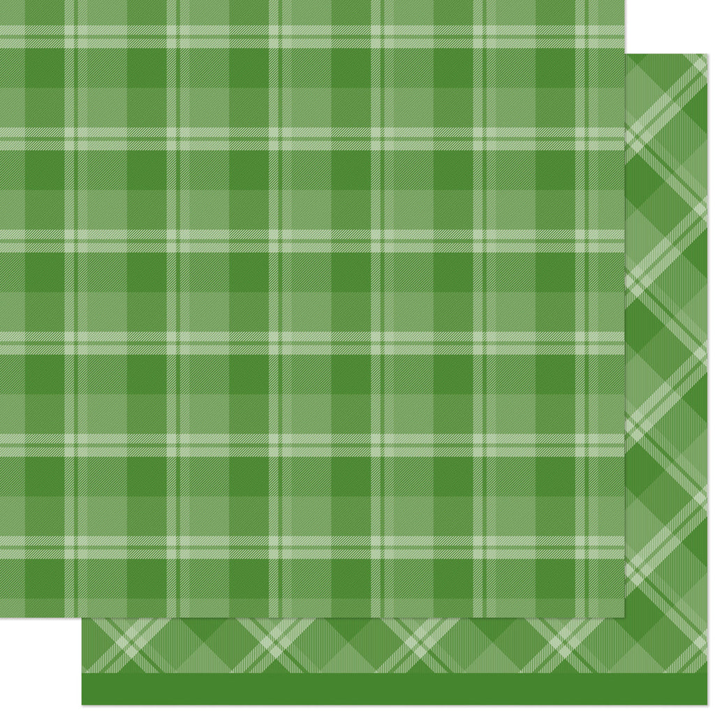 Lawn Fawn - Favorite Flannel Matcha Latte 12x12"