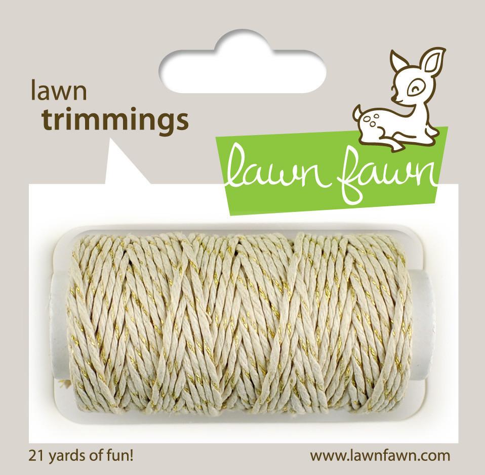Lawn Fawn - Gold Sparkle Single Cord