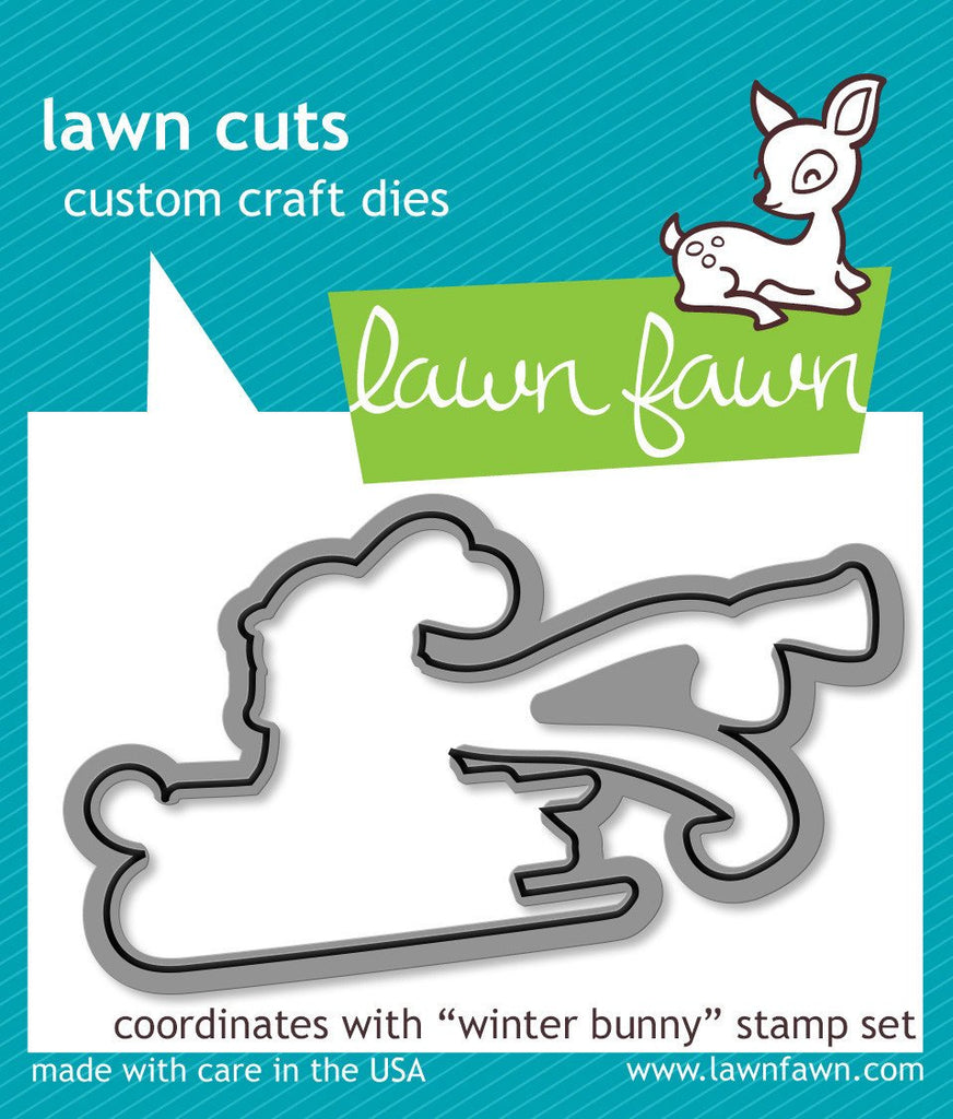 Lawn Fawn - Winter Bunny - Lawn Cuts