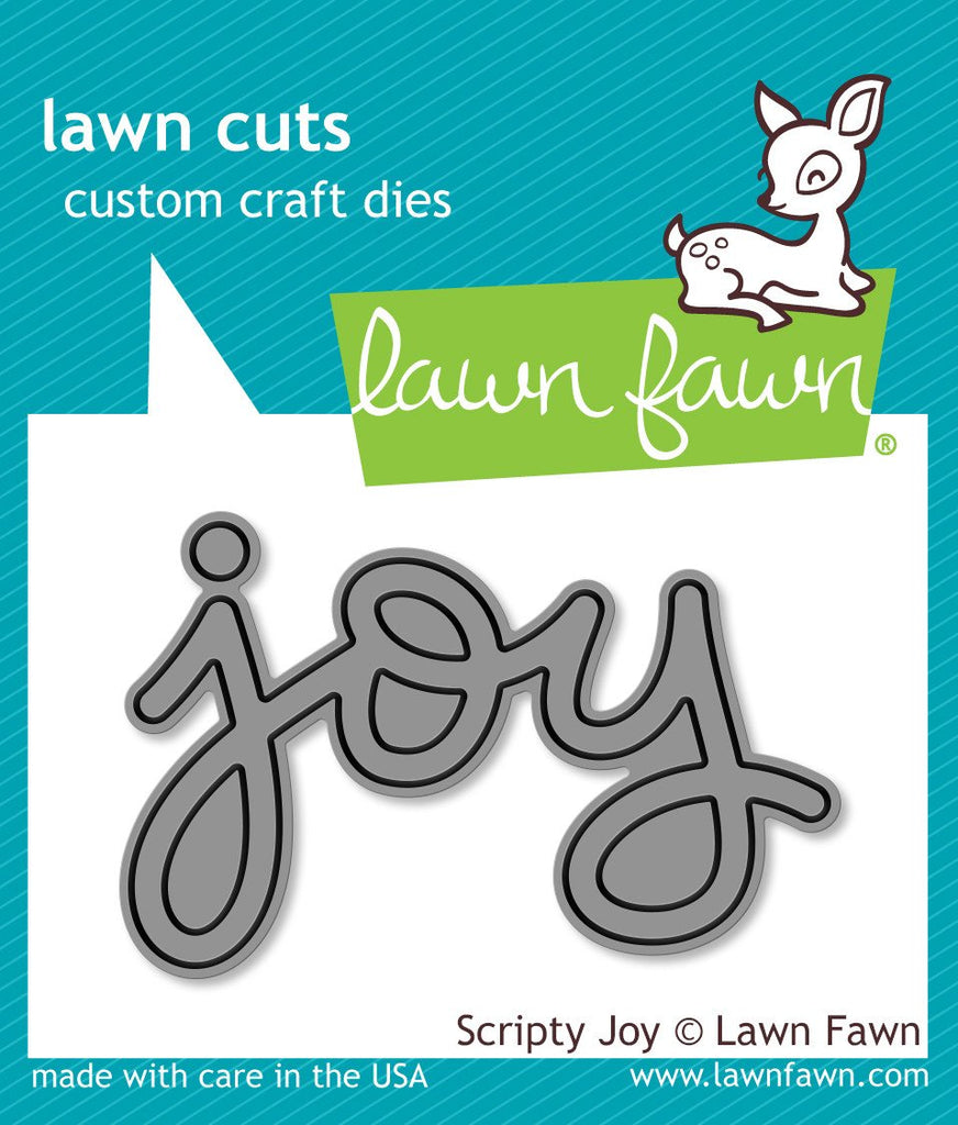 Lawn Fawn - Scripty Joy