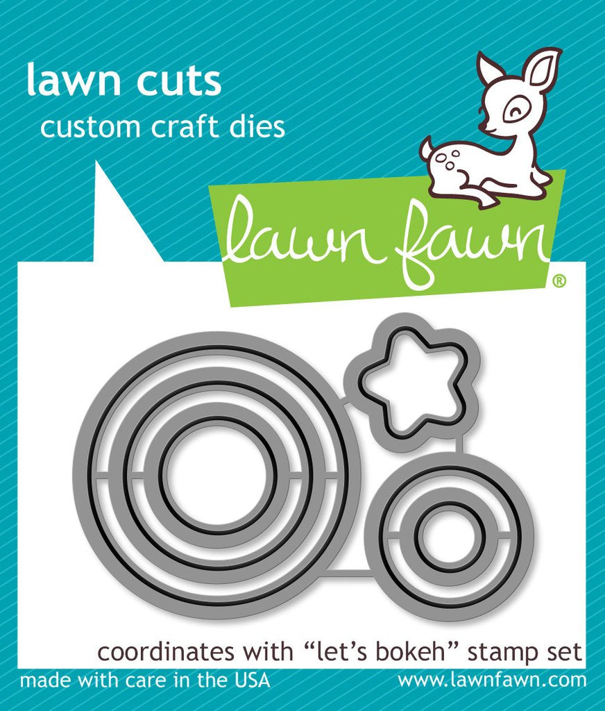 Lawn Fawn - Let's Bokeh - Lawn Cuts