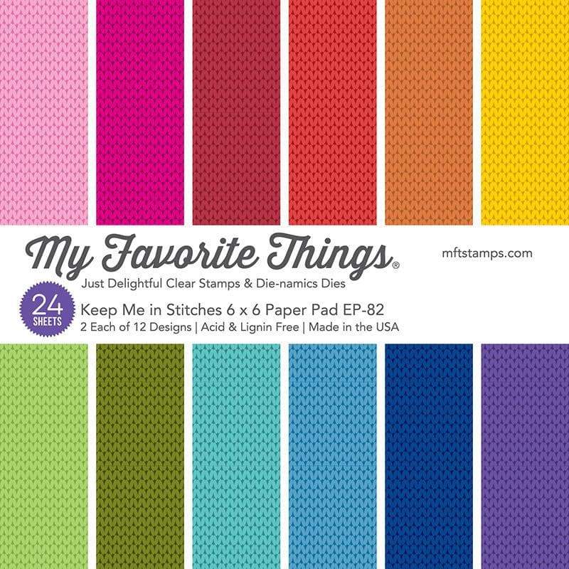 My Favorite Things - Keep Me In Stitches Paper Pad 6x6"