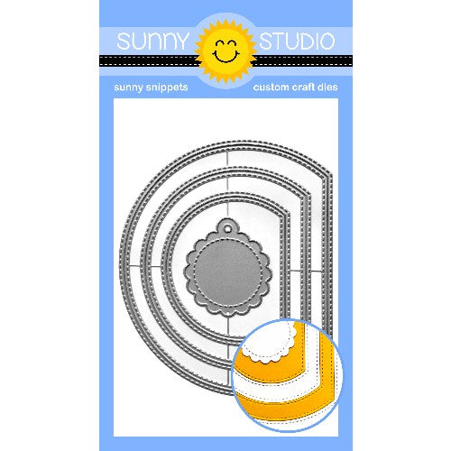 Sunny Studio - Stitched Semi-Circle Die