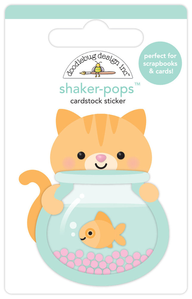 Doodlebug Design - Curious Kitty Shaker-Pops