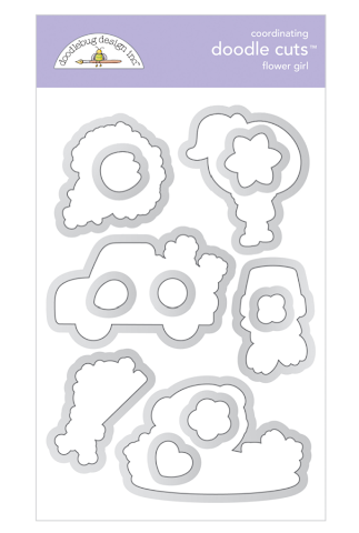 Doodlebug Design - Flower Girl Doodle Cuts