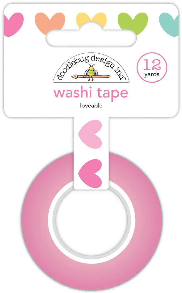 Doodlebug Design - Loveable Washi Tape
