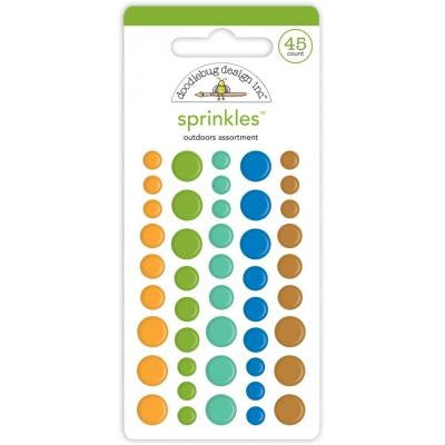 Doodlebug Design - Outdoors Assortment Sprinkles (45pcs)