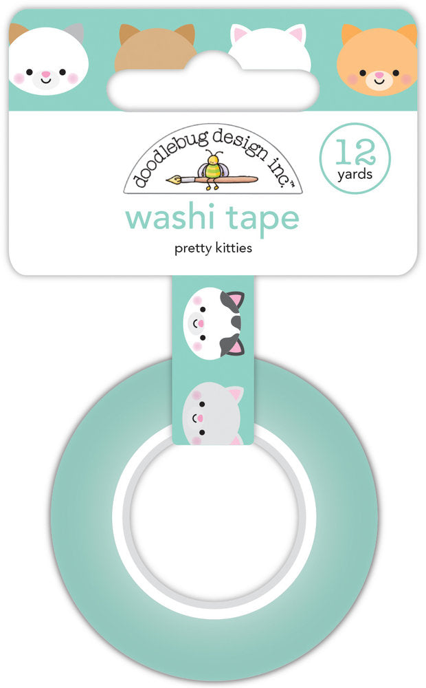 Doodlebug Design - Pretty Kitties Washi Tape