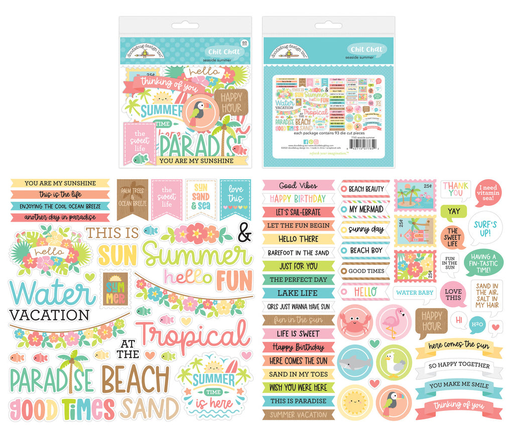 Doodlebug Design - Seaside Summer Chit Chat