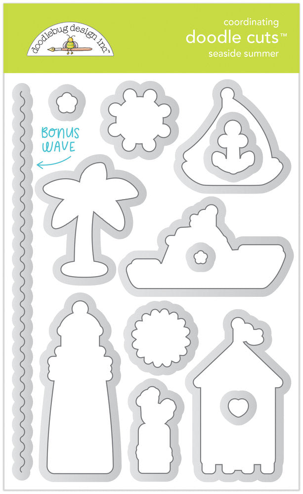 Doodlebug Design - Seaside Summer Doodle Cuts