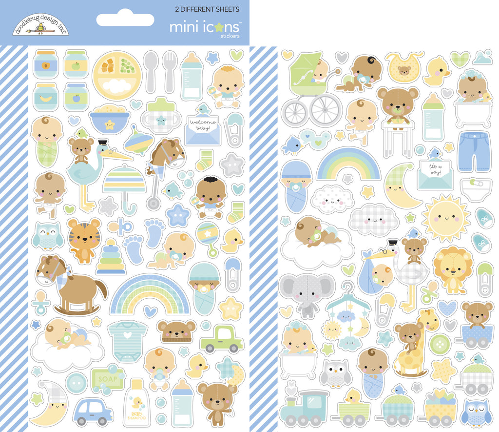Doodlebug Design - Special Delivery Mini Icons Stickers