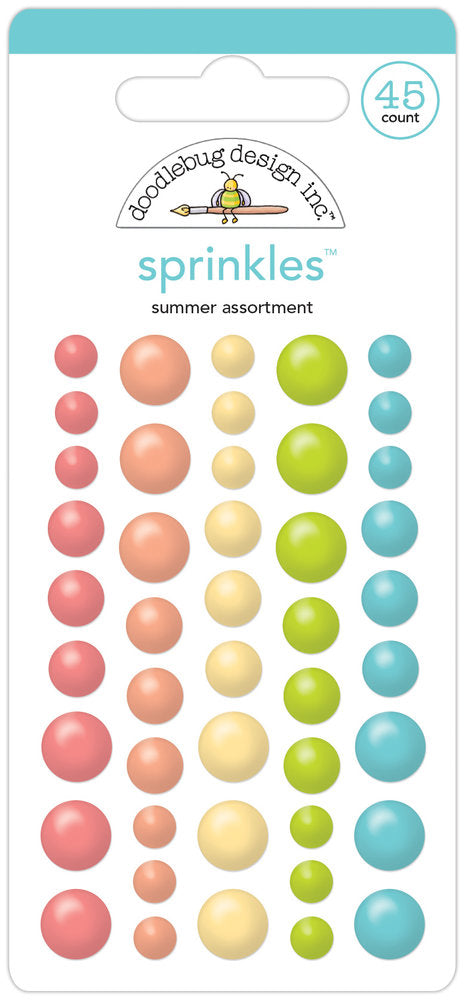 Doodlebug Design - Summer Assortment Sprinkles