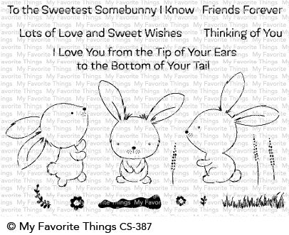 My Favorite Things - Sweetest Somebunny Clear Stamps
